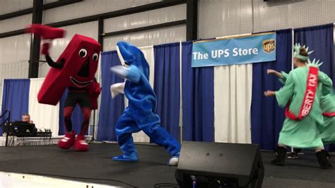 Groovy Moves: Mascot Dancers Steal the Spotlight